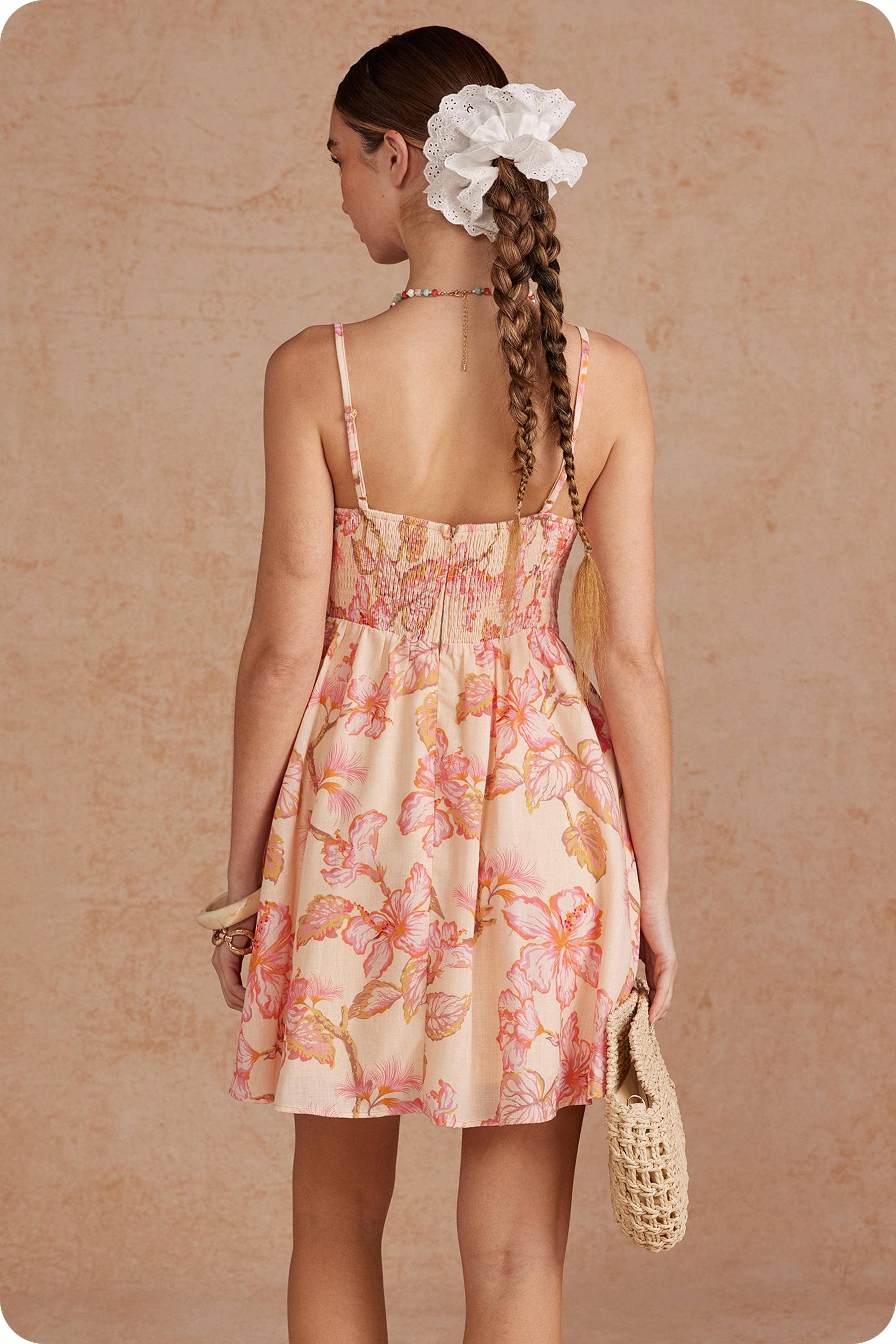 Sunset Floral Mini Dress