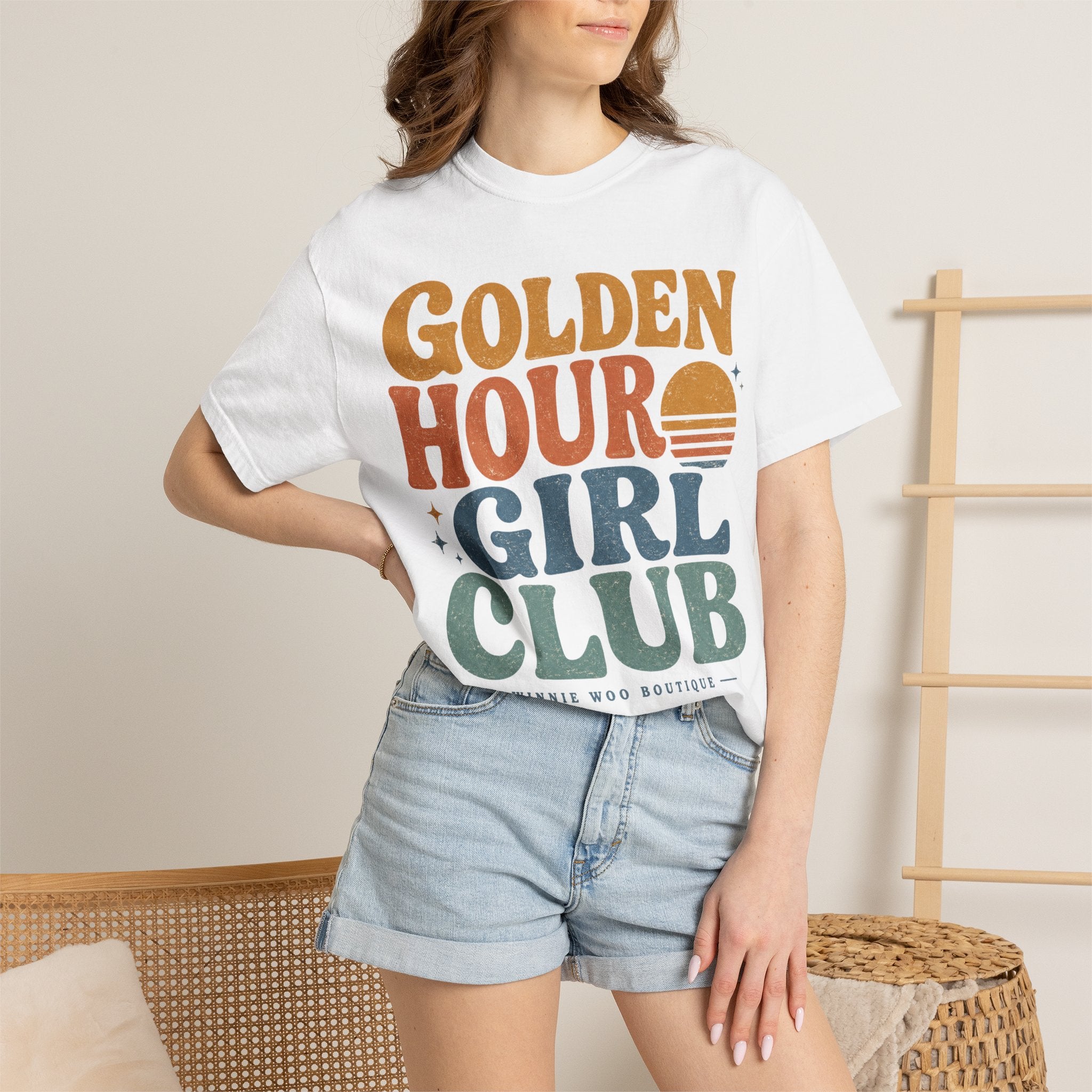 Golden Hour Girl Club Tee