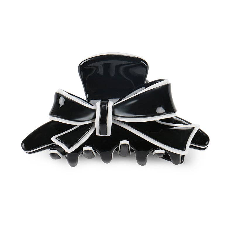Fashion Bow Knot Large Acetate Hair Claw MK2PPM6W6HCP354