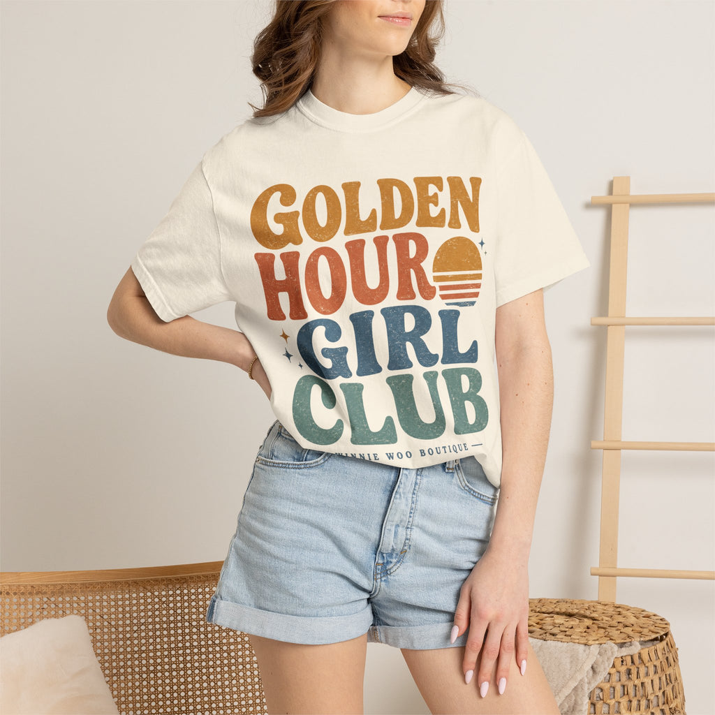 Golden Hour Girl Club Tee
