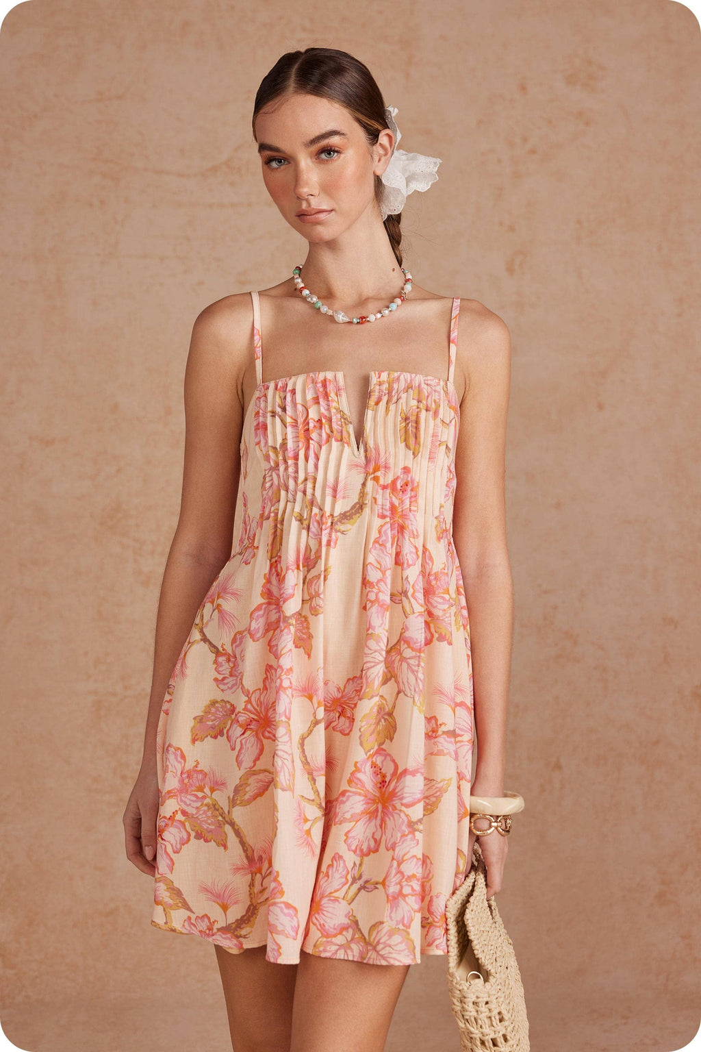 Sunset Floral Mini Dress