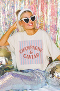 Champagne And Caviar Tee