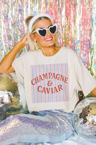 Champagne And Caviar Tee