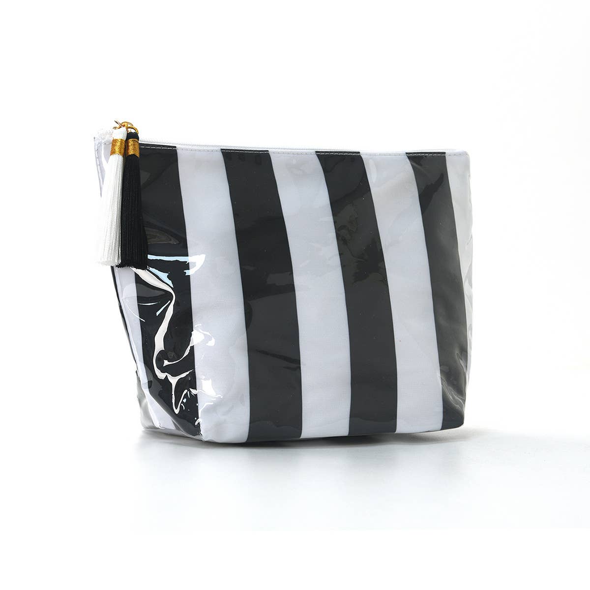 Classic Stripe Cosmetic Pouch