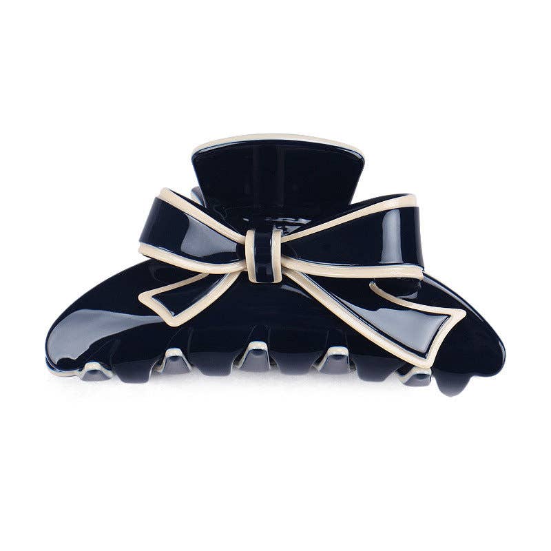 Fashion Bow Knot Large Acetate Hair Claw MK2PPM6W6HCP354
