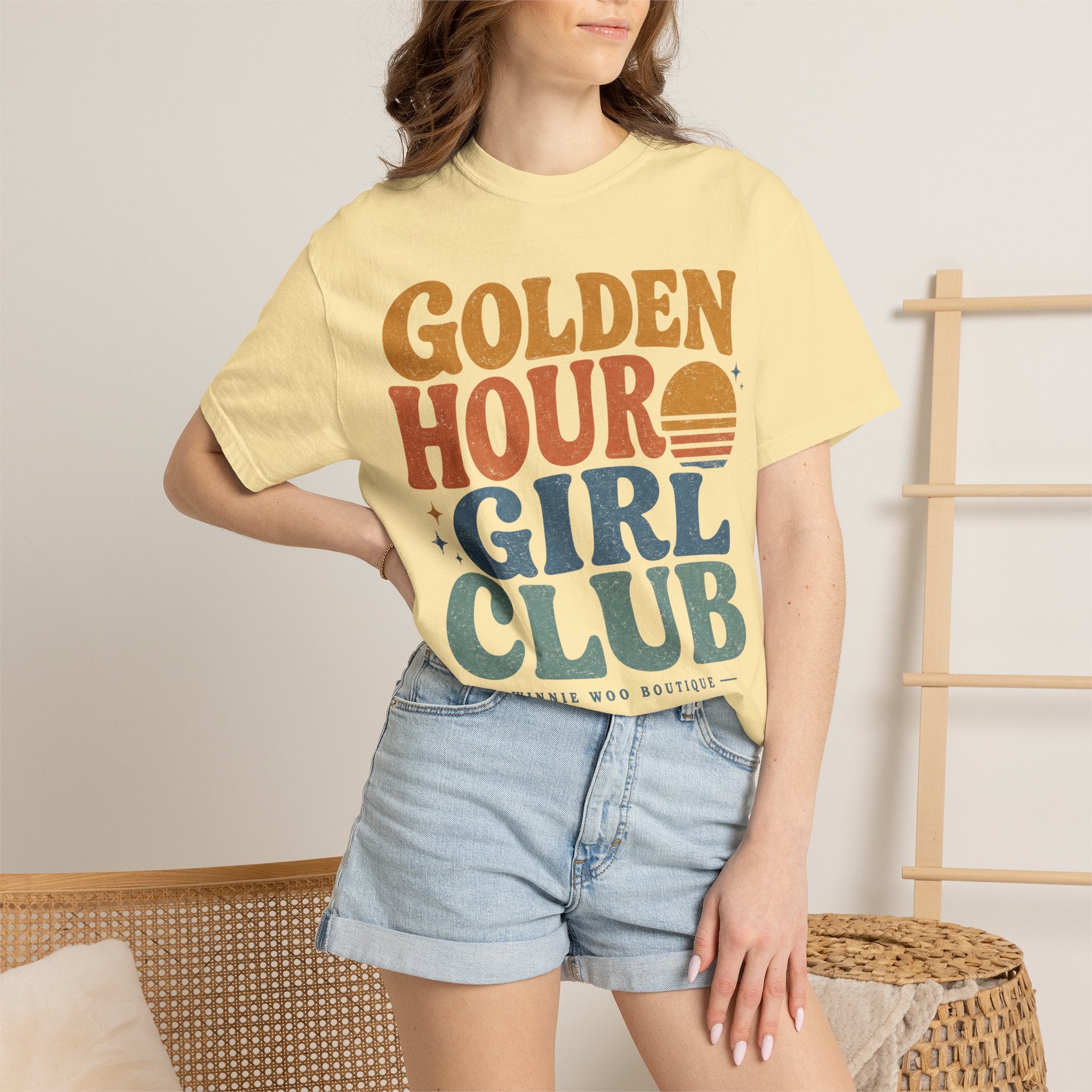 Golden Hour Girl Club Tee