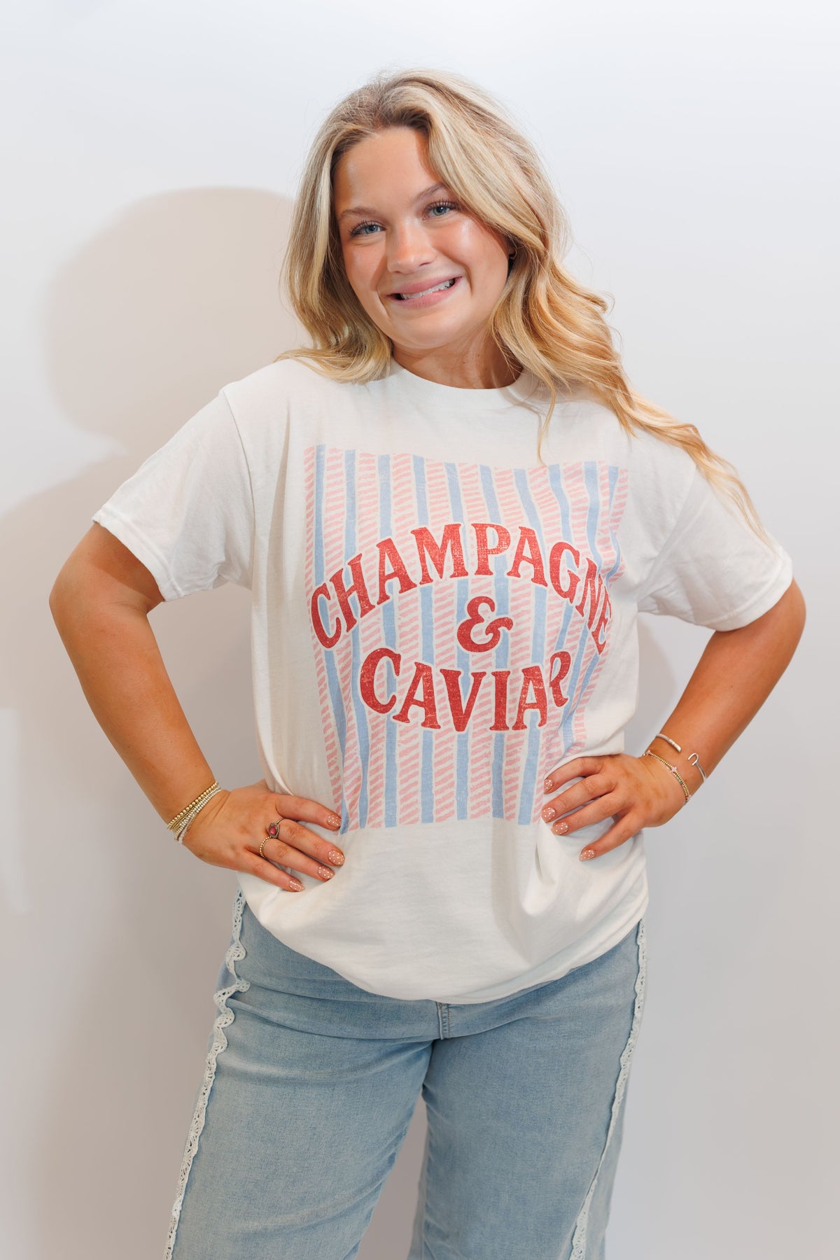 Champagne And Caviar Tee