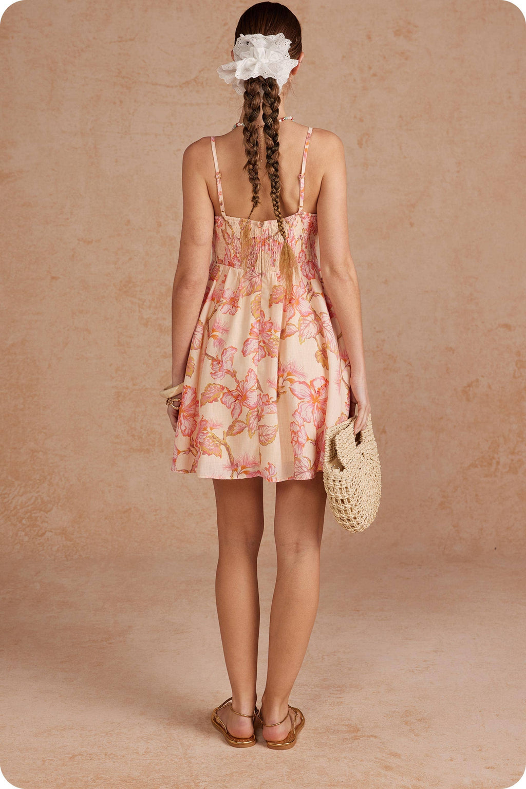 Sunset Floral Mini Dress