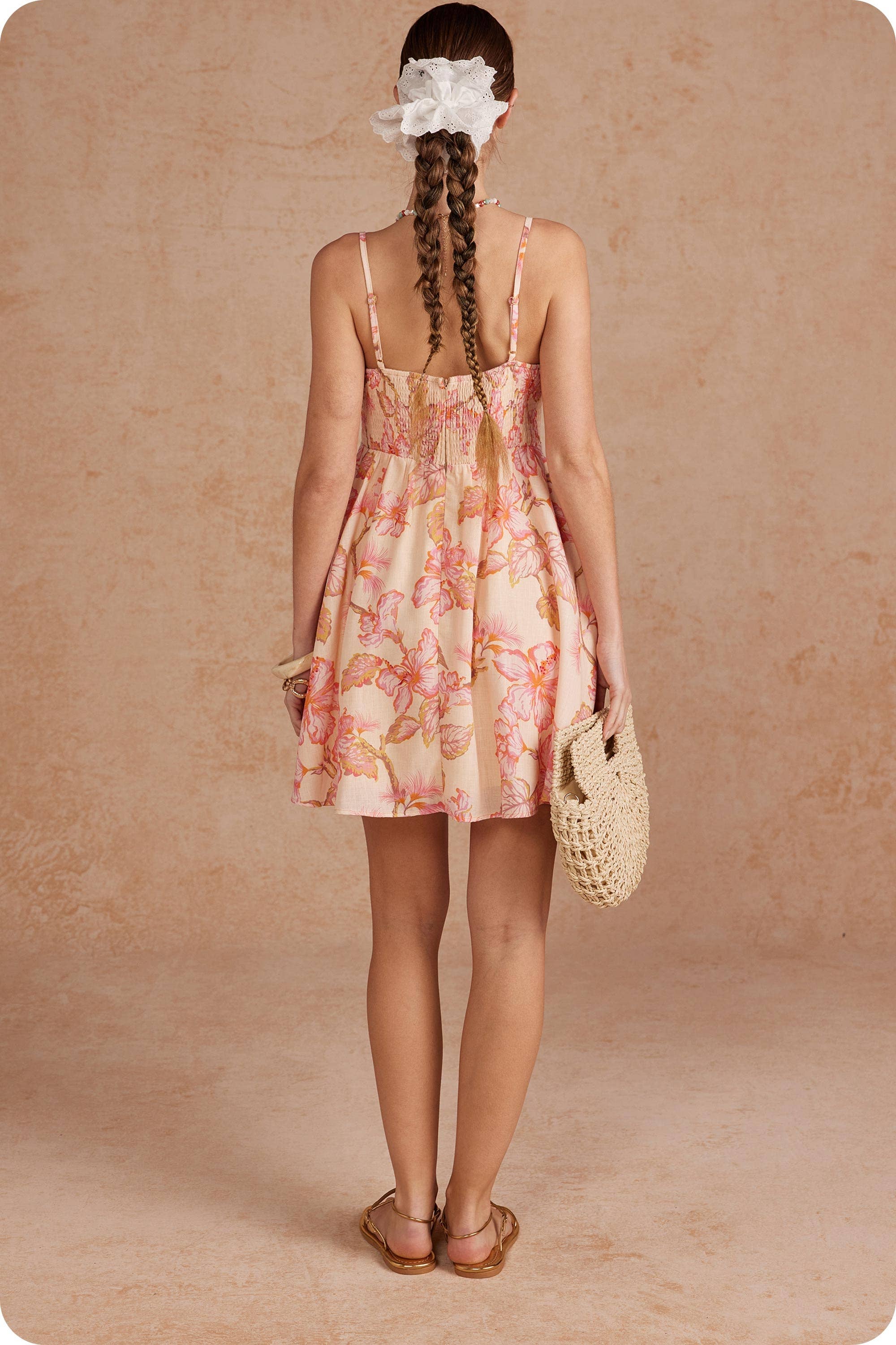Sunset Floral Mini Dress