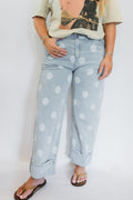 Happy Go Lucky Polka Dot Jeans