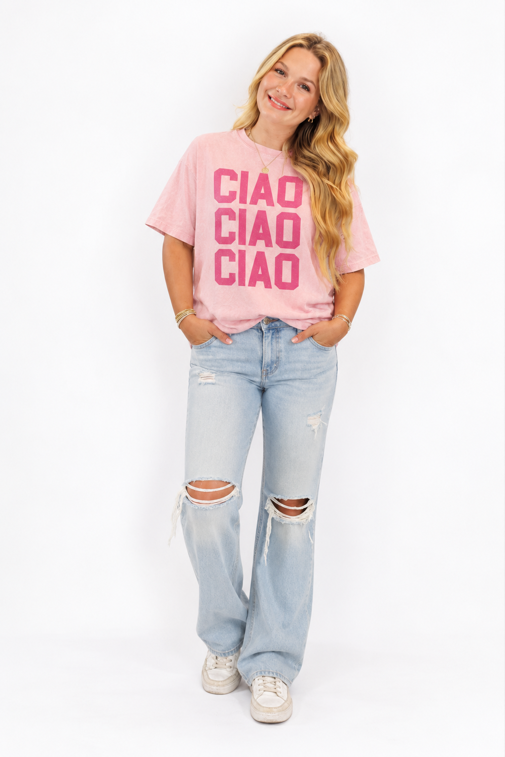 Ciao Ciao Ciao Graphic Top