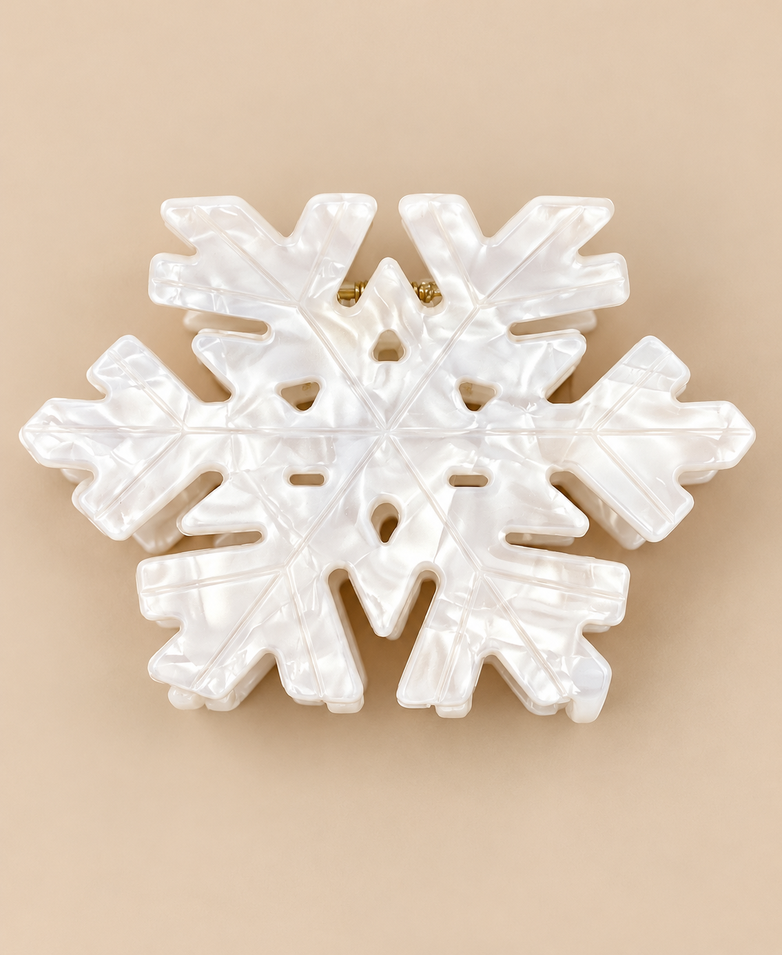 Snow Much Fun Snowflake Claw Clip