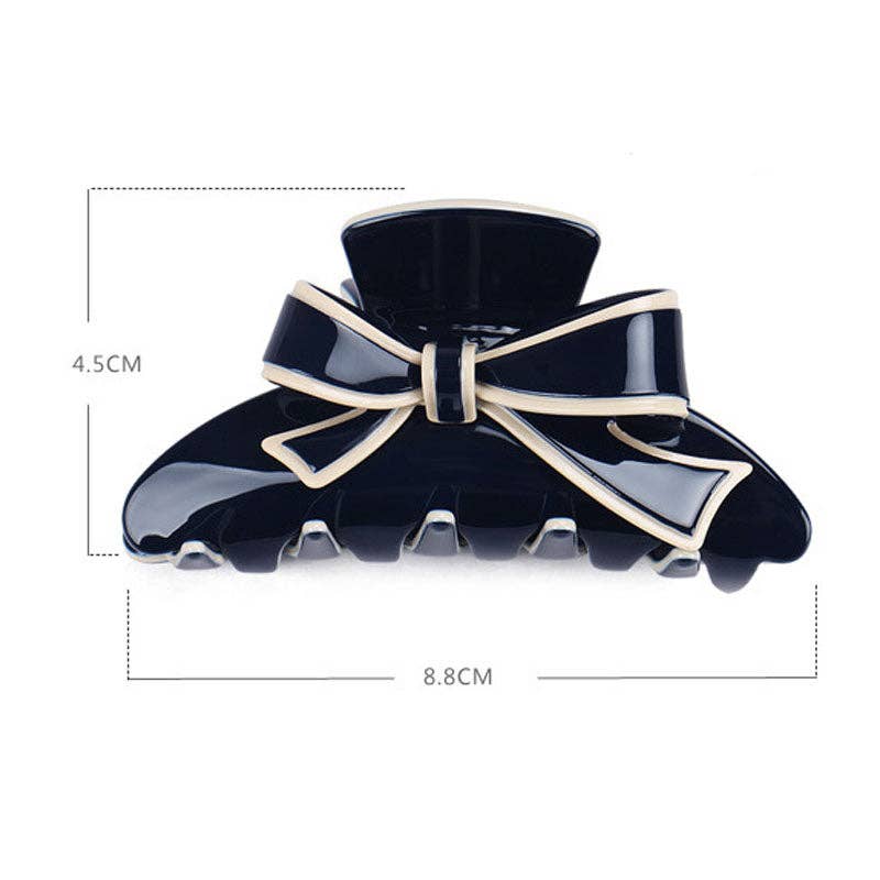 Fashion Bow Knot Large Acetate Hair Claw MK2PPM6W6HCP354