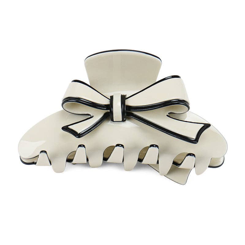 Fashion Bow Knot Large Acetate Hair Claw MK2PPM6W6HCP354