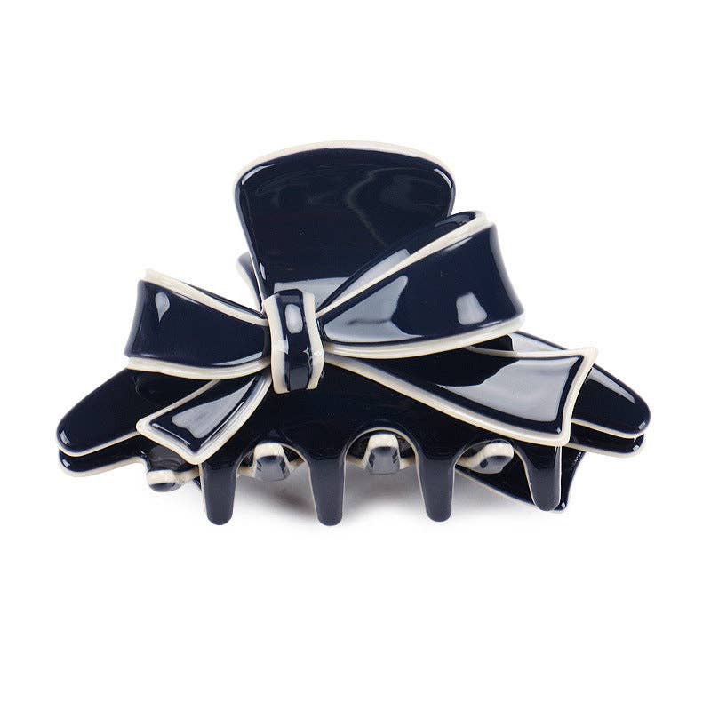 Fashion Bow Knot Large Acetate Hair Claw MK2PPM6W6HCP354