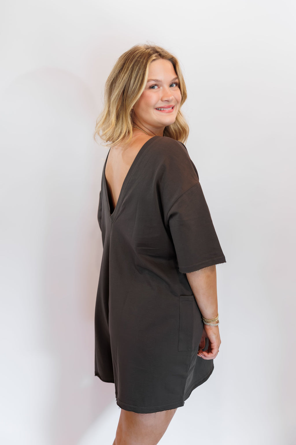 After Hours Washed Romper