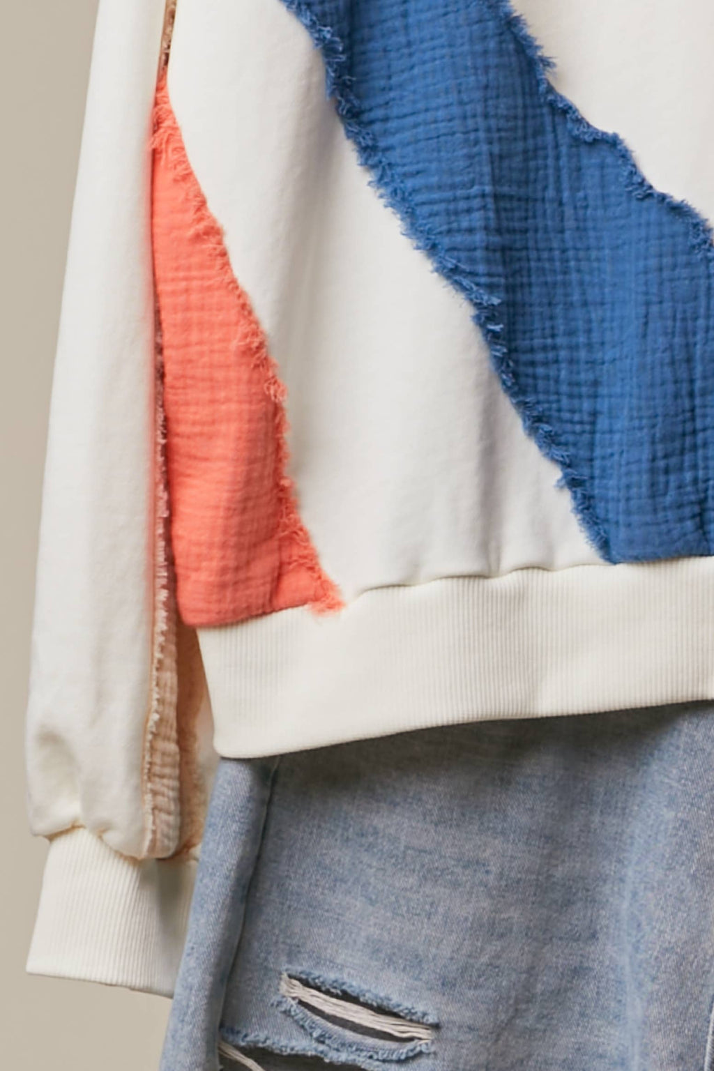 Detour Patchwork Sweatshirt