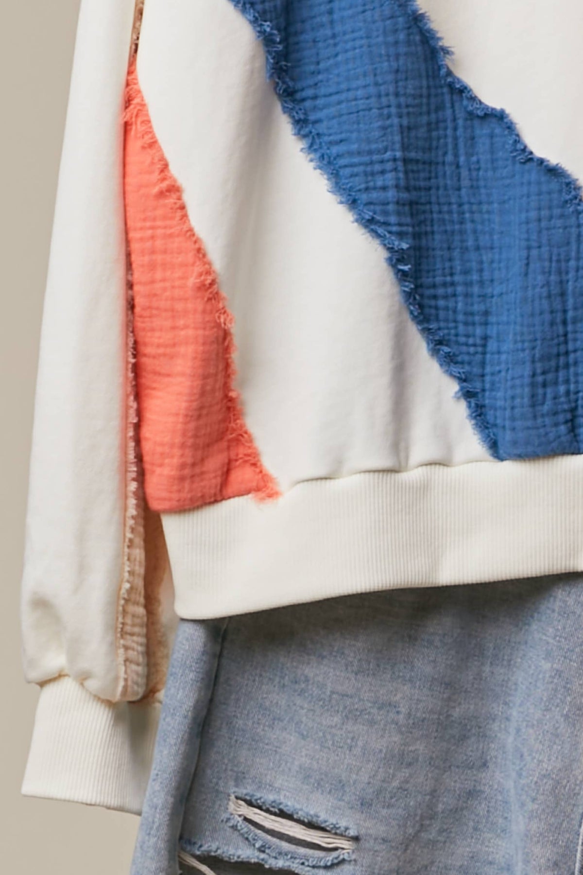 Detour Patchwork Sweatshirt