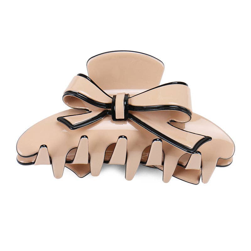 Fashion Bow Knot Large Acetate Hair Claw MK2PPM6W6HCP354