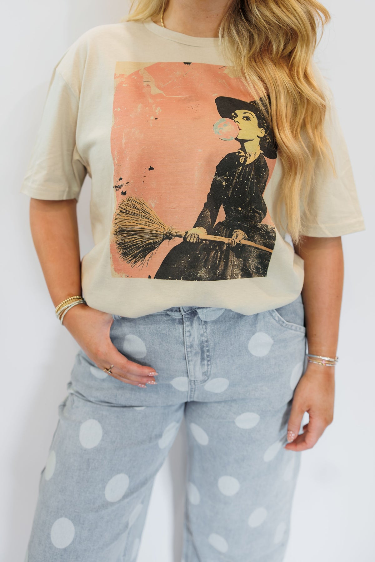 Resting Witch Face Graphic Tee
