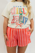 Born To Be Dilly Dally Oversized Tee