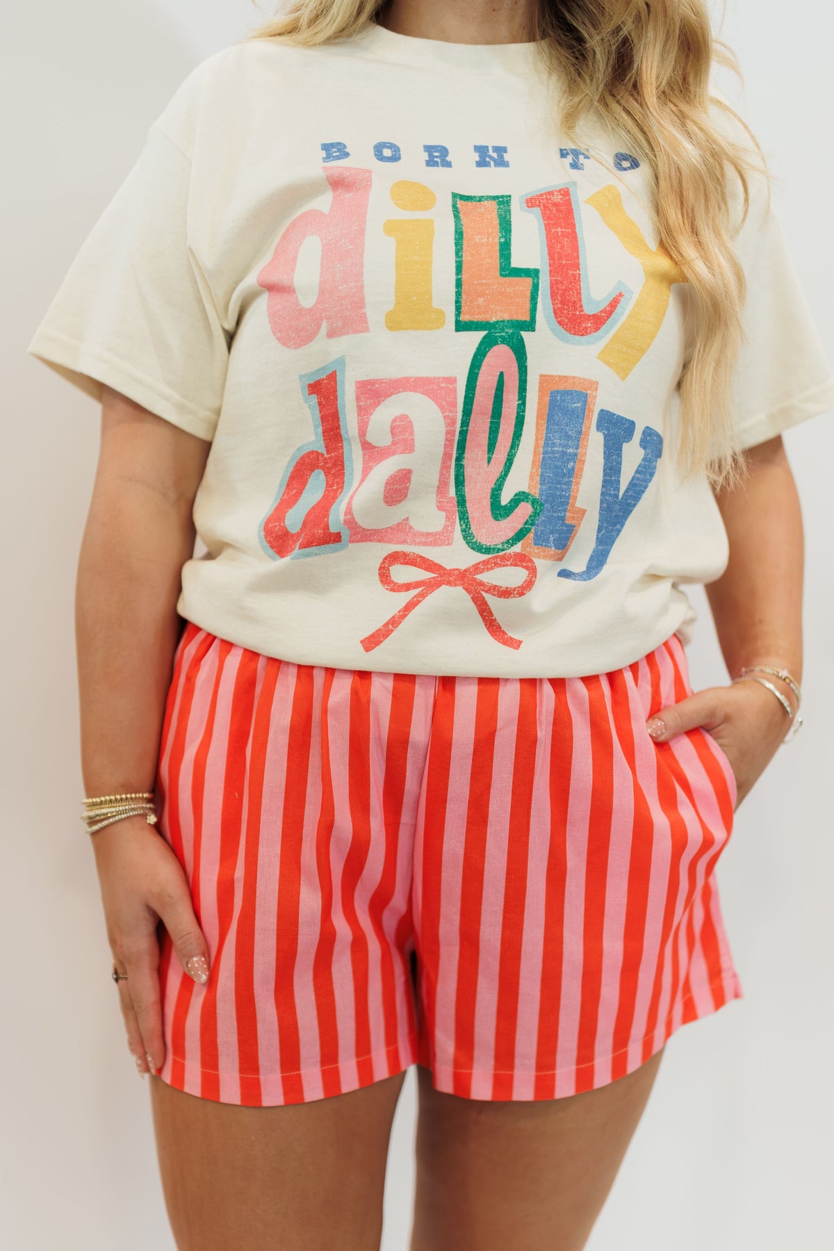 Born To Be Dilly Dally Oversized Tee